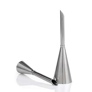 1Pcs High Quality Puffs Cream Icing Piping Nozzle Tip Stainless Steel Long Puff Nozzle Tip Decoratin