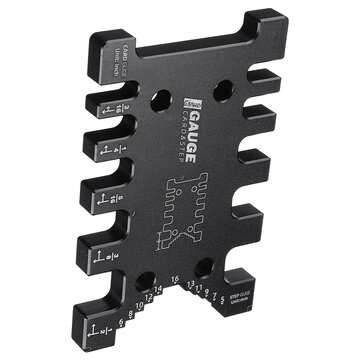 2 In 1 Mortise and Tenon Router Template Jig Miter Gauge Fence Box Jig Gauge Table Saw Step Height D