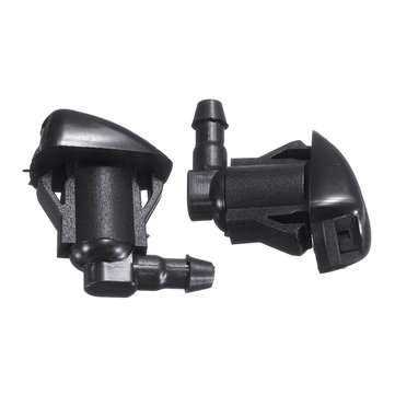2 PCS Windshield Wiper Spray Jet Washer Nozzle For Toyota Sienna Corolla Tundra