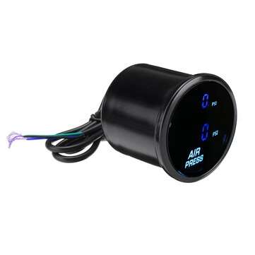 2`` 52mm LED Dual Digital Air Pressure Gauge PSI Air Suspension Meter with Sensors