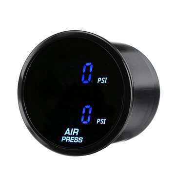 2`` 52mm LED Dual Digital Air Pressure Gauge PSI Air Suspension Meter with Sensors