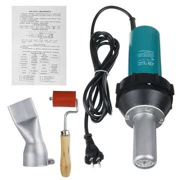 2000W 220V Straight Shank  Hot Air Heater Torch Plastic Welding Tool Welder Tool