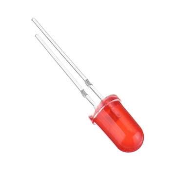 200pcs 5MM Red LED Diode Round Diffused Red Color Light Lamp F5 DIP Highlight