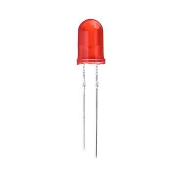 200pcs 5MM Red LED Diode Round Diffused Red Color Light Lamp F5 DIP Highlight