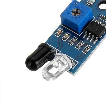 20Pcs  IR Infrared Obstacle Avoidance Sensor Module For Smart Car Robot 3-wire Reflective