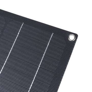 20W ETFE Solar Panel Field Vehicles Emergency Charger WIth 4 Protective Corners Single USB+DC
