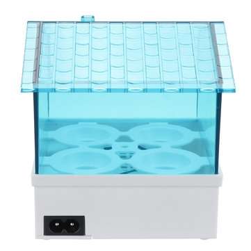 220V Auto Poultry Incubator 4 Egg Incubator Capacity Turning Hatcher Temperature Controls