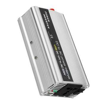 2400W Solar Inverter DC12V TO AC220V Modified Sine Wave Inverter USB Power Converter