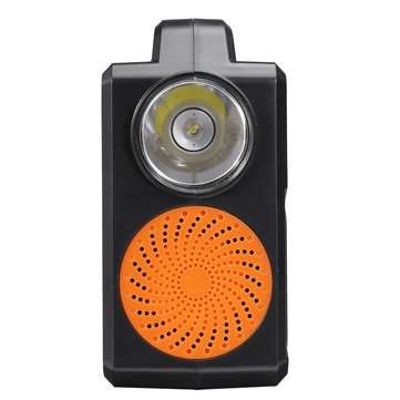 25w Emergency Portable Solar Panel Power Generator 3 Lamp Lighting System USB Card Radio Audio Solar