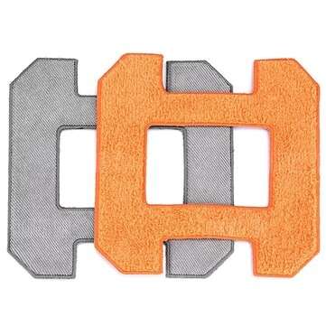 2pcs Square Microfiber Polishing Cloth For Cop Rose x6 Window Cleaning Robot Machine