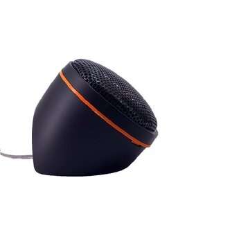 2Pcs WEAH-6670 30W Car External Midrange Mid-range Small Speakers HiFi High-Fidelity Speakers