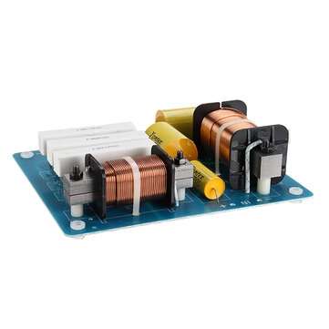 2-way Subwoofer Tweeter Speaker Divider 1200W 1500-3000Hz 4-8 Crossover Frequency Divider for 10-1