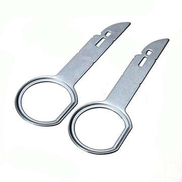 2x Radio Stereo Release Removal Tool Key for VW Audi Mercedes Porsche