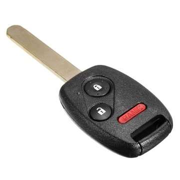 3 Buttons Remote Key with Chip ID46 433 MHz for  Honda Accord FIT Civic Odyssey