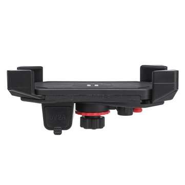 3.5-6inch USB Charing Cell Phone GPS Holder Motorcycle Bike Handlebar Mount Black