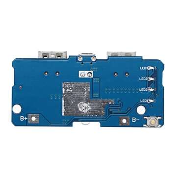 3.7V To 5V 1A 2A Boost Module DIY Power Bank Mainboard Circuit Board Built In 18650 Lithium Battery