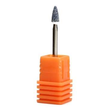 3/32 Inch Manicure Ceramic Stone Grinding Shank Cuticle Clean Nail Files Ceramic Drill Bit