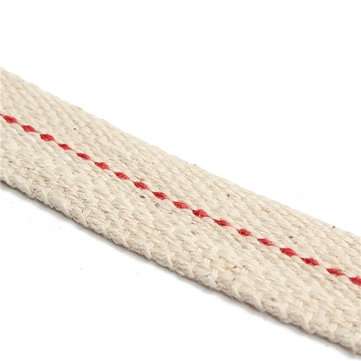3/4 Inch Flat Cotton Wick 15 Foot Length Wick For Oil Lamps and Lanterns 4.5M