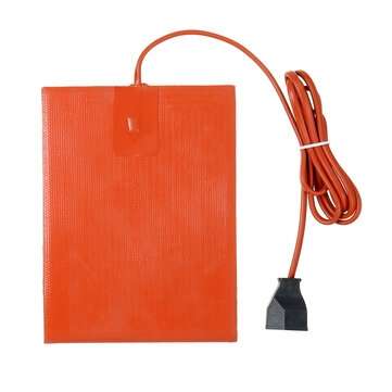 300W 150x200mm Universal Silicone Car Engine Pan Sump Tank Heater Pad Waterproof (PLUG: 110VUSPLUG)