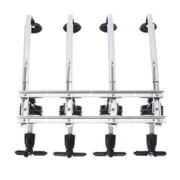 30ml Capacity Wall Mounted Stand 4 Bottle Alcoholic Drink Dispenser for Home Bar Drink Dispenser Pou