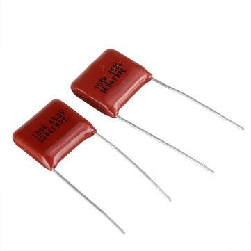 30pcs 1uF 450V CBB Polypropylene Film Capacitor pitch 15mm 105 450V 1uF