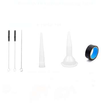 32Pcs Caulking Nozzle Sealant Finishing Tool Grout Scraper Reusable Caulking Tool for Door Window Cl