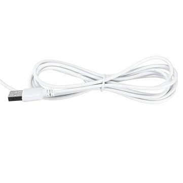 34cm DC5V 6W USB 24LED Rigid Strip Bar Light Magnet Stick-on Desk Table Reading Cabinet Lamp