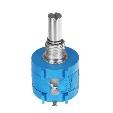 3590S-2-502L 5K Ohm 2W Multi Turn Potentiometer With 10 Turns Counting Dial Rotary Knob Set