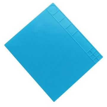 35x40cm Heat Resistant Silicone Pad Desk Mat Maintenance Platform Heat Insulation BGA Soldering Repa