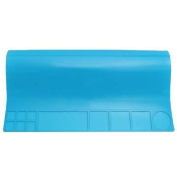 35x40cm Heat Resistant Silicone Pad Desk Mat Maintenance Platform Heat Insulation BGA Soldering Repa