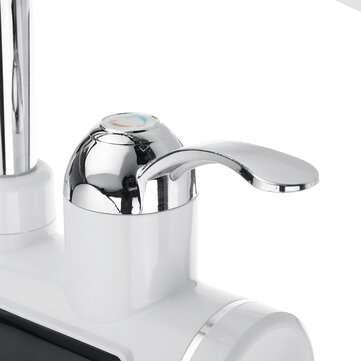 360 Electric Heater Faucet Tap Hot/Cold Water Bathroom Kitchen Fast Heater