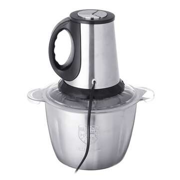 Electric Meat Grinder Food Processor Chopper Blender Slicer 3 Gears 3L 220V