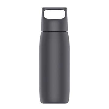 FunHome Portable Thermos Cup 450ML with Tea Filter Portable Mug Water Bottle Vacu... (COLOR.: BLACK)
