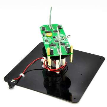 DIY Biaxial Spherical Rotating DIY LED Flash Kit Creative POV Soldering Training Kit