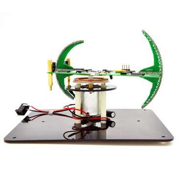 DIY Biaxial Spherical Rotating DIY LED Flash Kit Creative POV Soldering Training Kit