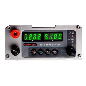 GOPHERT NPS-1601 0-32V 0-5A 110V/220V 160W Switching Digital Adjustable DC Power Supply