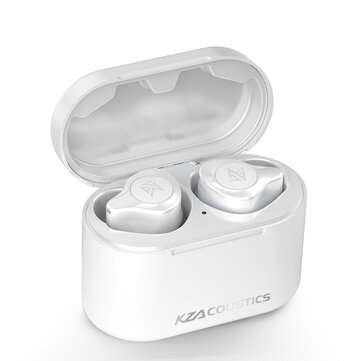 KZ S2 TWS Earbuds bluetooth 5.0 Earphone 1 Balanced Armature 1 Dynamic Dual Driver... (COLOR: WHITE)