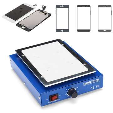 LCD Screen Separator Phone Heating Platform Plate Glass Removal Repair Machine (PLUG: EUPLUG)