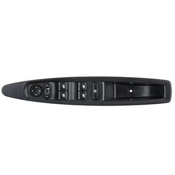 Left Side Power Electric Window Control Switch with Manual Rearview Mirror Button for Citroen C4