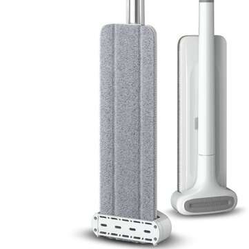 Magic Cleaning Mop Lazy Hands-Free Rotating Mat Cloth Flat Squeeze Mop for Home Window Floor Cleanin