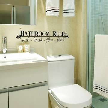 Miico DZ006 Decorative Sticker Wall Stickers Decor DIY Stickers Bathroom Decoration