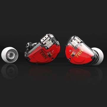 Original TRN V30 2BA+1DD Hifi Hybrid 6 Drivers Earbuds... (TYPE: WITHOUT-MICROPHONE | COLOR.: WHITE)