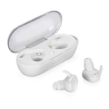 Portable Touch Control Wireless Bluetooth Earphone Stereo Music Earphone Headphon... (COLOR.: WHITE)