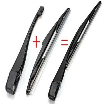 Rear Window Windscreen Windshield Wiper Arm Blade Set For Peugeot 206 207