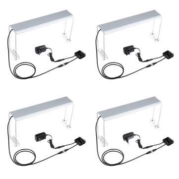 RGB 45M Aquarium 30LED Fish Tank Light Full Spectrum (PLUG: UKPLUG)