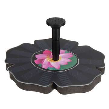 Solar Powered Fountain Water Pump Floating Garden Pond Pool Fish Tank Bird Bath (TYPE: A)