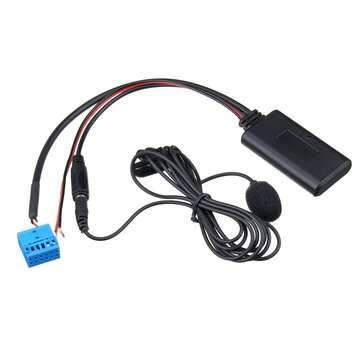 Wireless Audio Cable Adapter with bluetooth Microphone For Audi A4 Q3 Q5 A3 TT A8 A5 S5 For VW For P