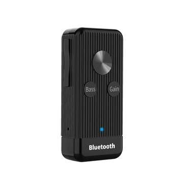 X8 bluetooth 5.0 HIFI Audio Receiver Bass Noise Reduction Micro USB TF Card 3.5mm Jack Stereo Adapte