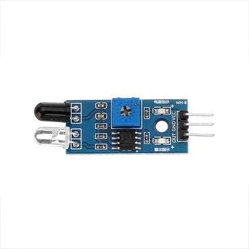 5Pcs  IR Infrared Obstacle Avoidance Sensor Module For Smart Car Robot 3-wire Reflective