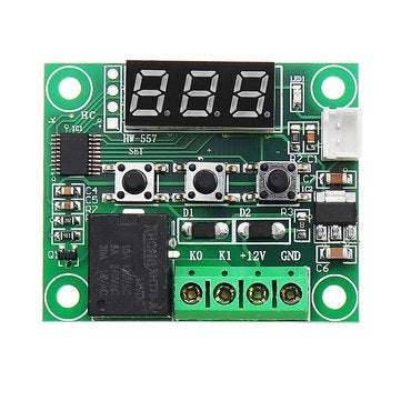 3Pcs  W1209 DC 12V -50 to +110 Temperature Control Switch Thermostat Thermometer